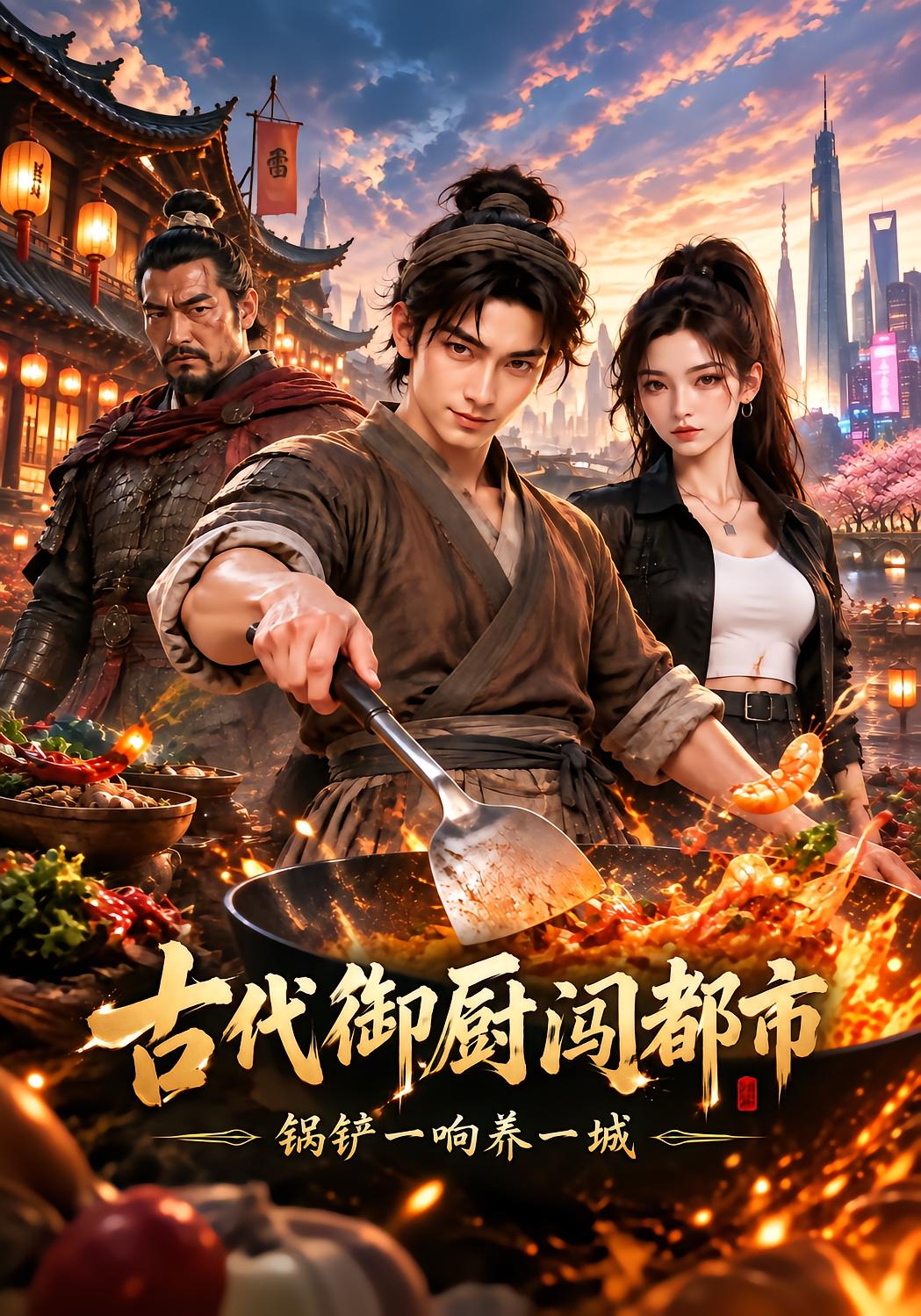 古代御厨闯都市，锅铲一响养一城