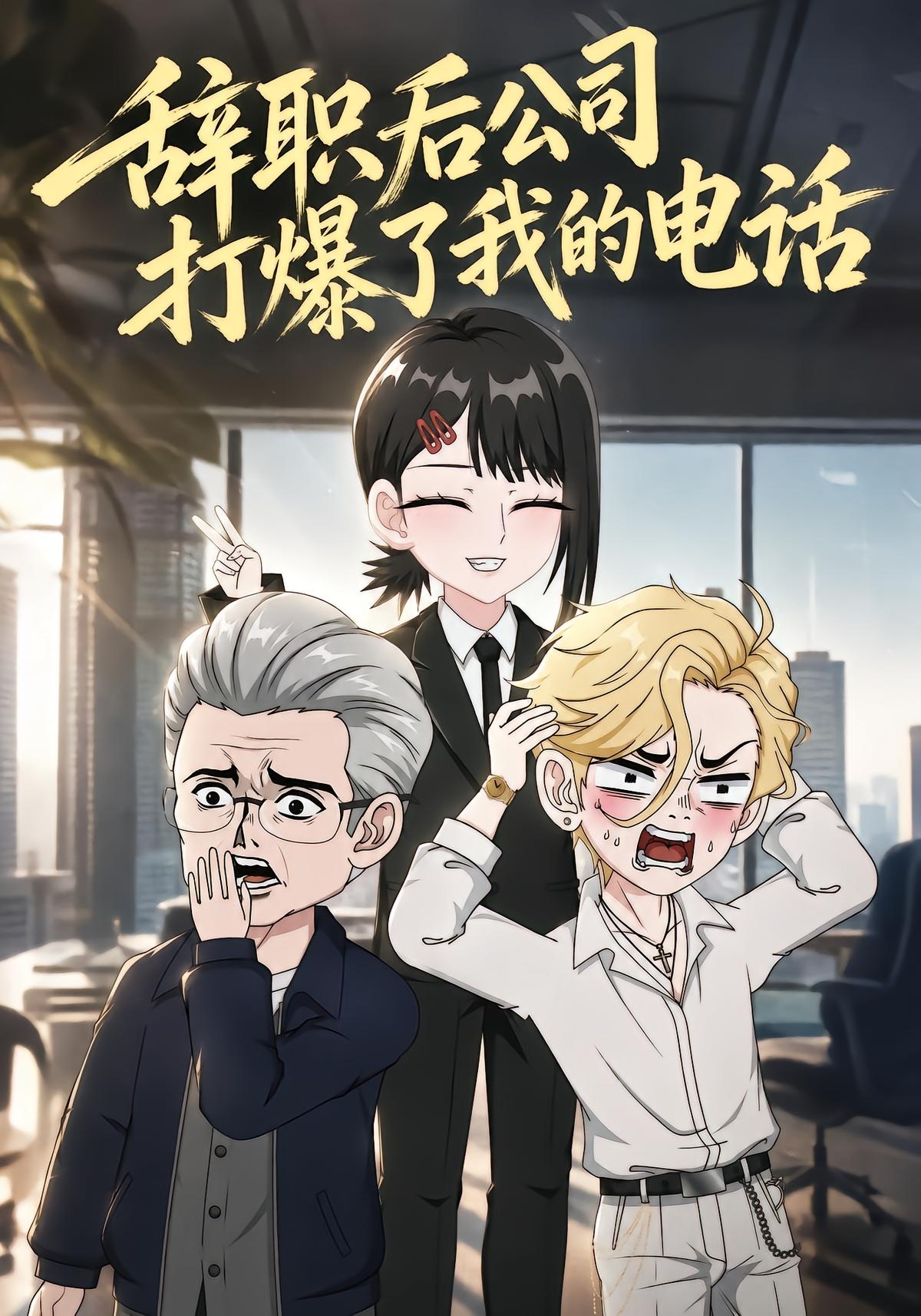 辞职后公司打爆了我的电话