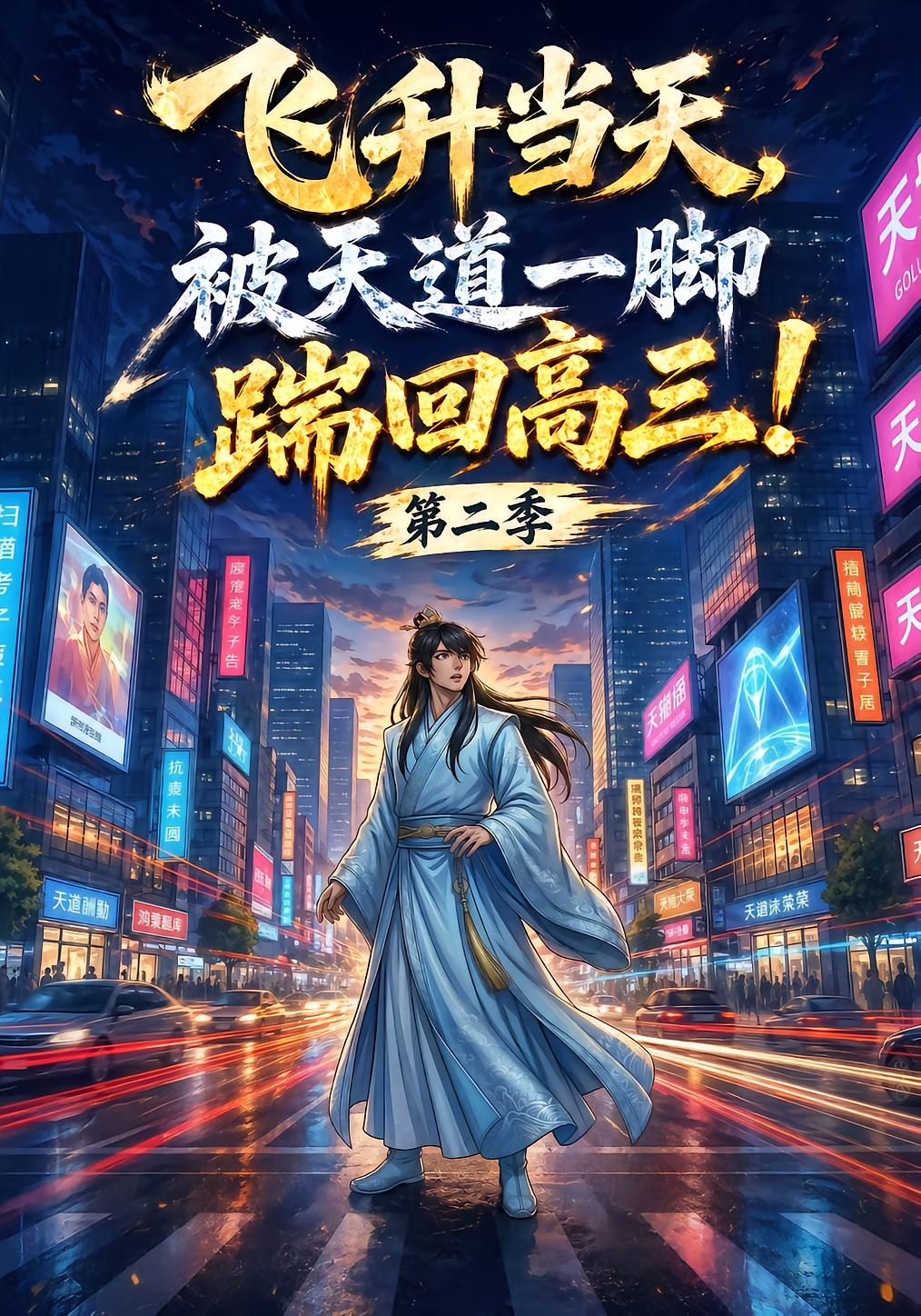 飞升当天，被天道一脚踹回高三！第二季