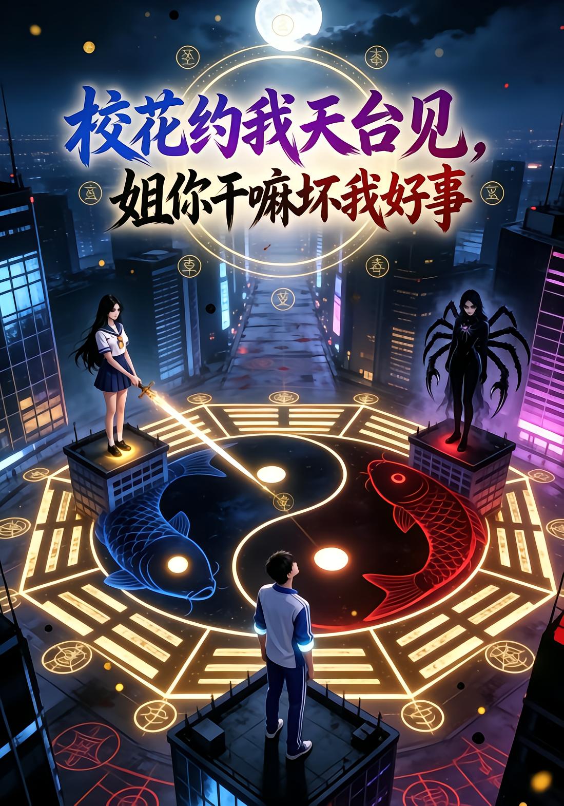 校花约我天台见，姐你干嘛坏我好事