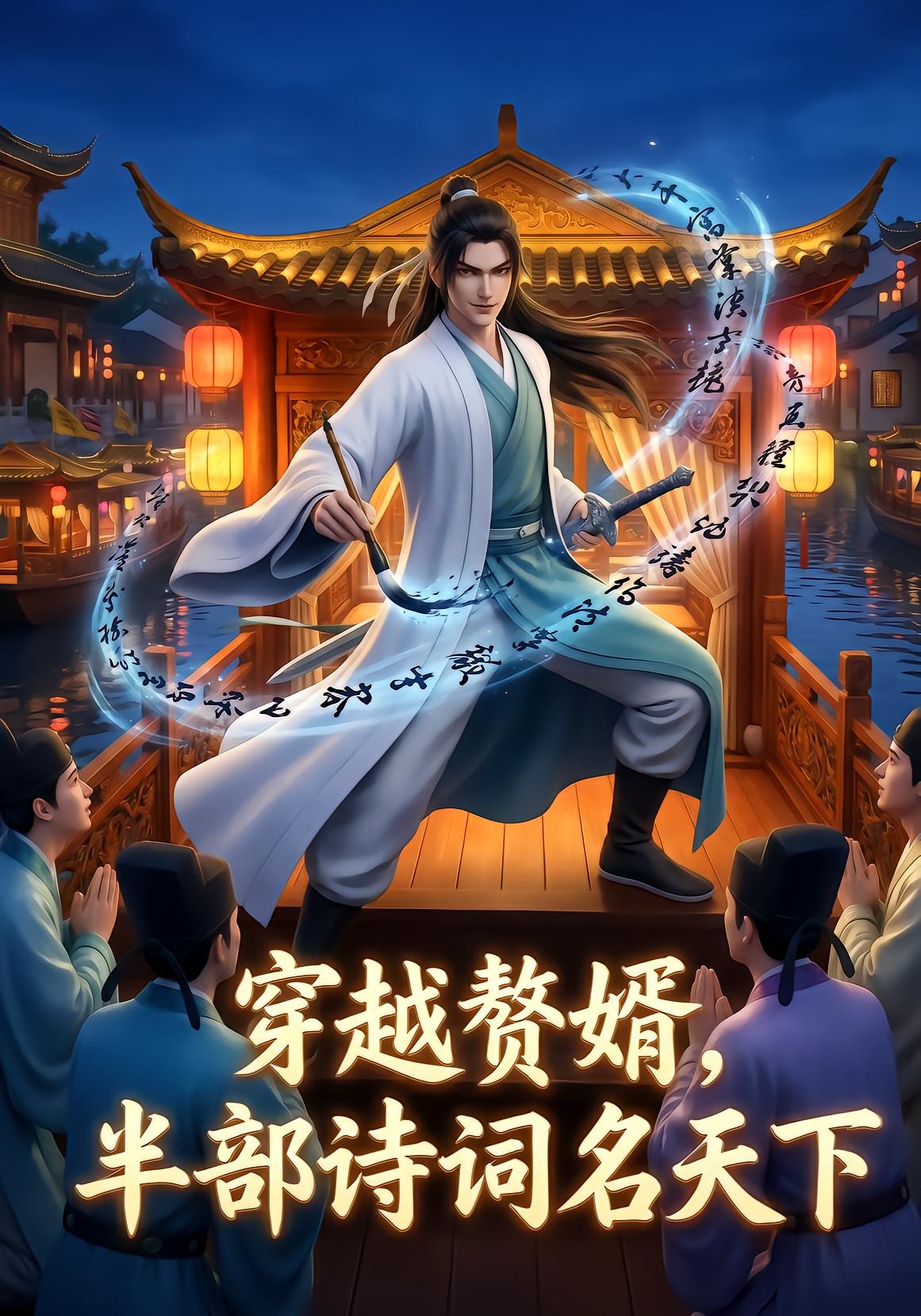 穿越赘婿，半部诗词名天下