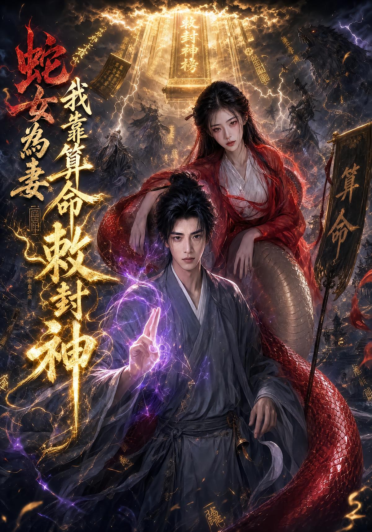 Snake Wife, I Became a God via Fortune Telling