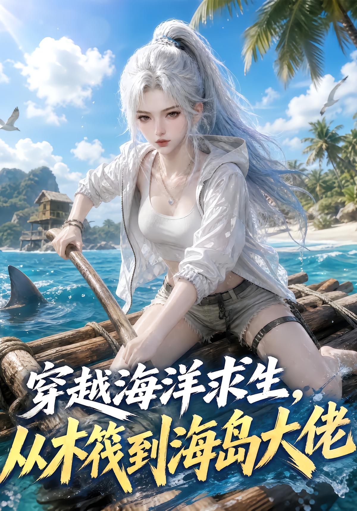 穿越海洋求生，从木筏到海岛大佬
