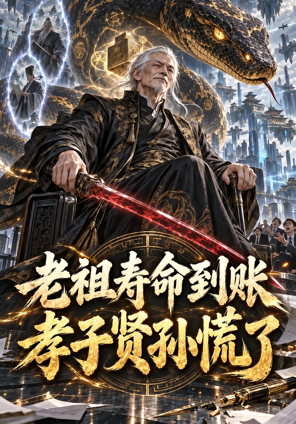Ancestral Grandpa's Lifespan Arrives, Filial Descendants Panic