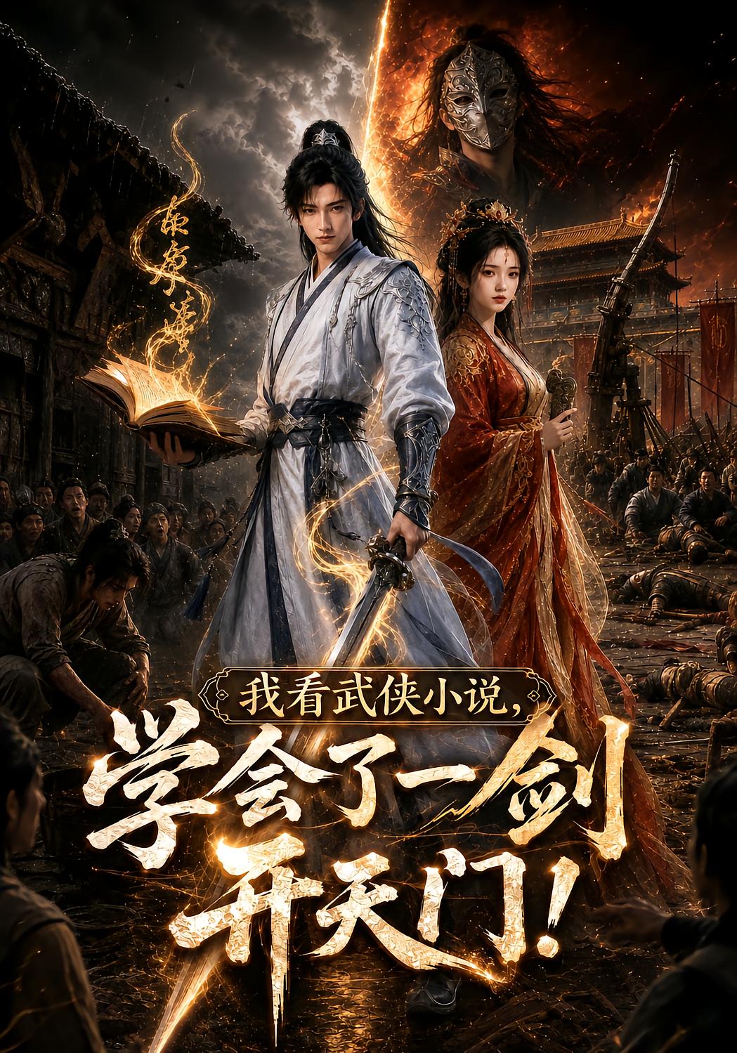 我看武侠小说，学会了一剑开天门