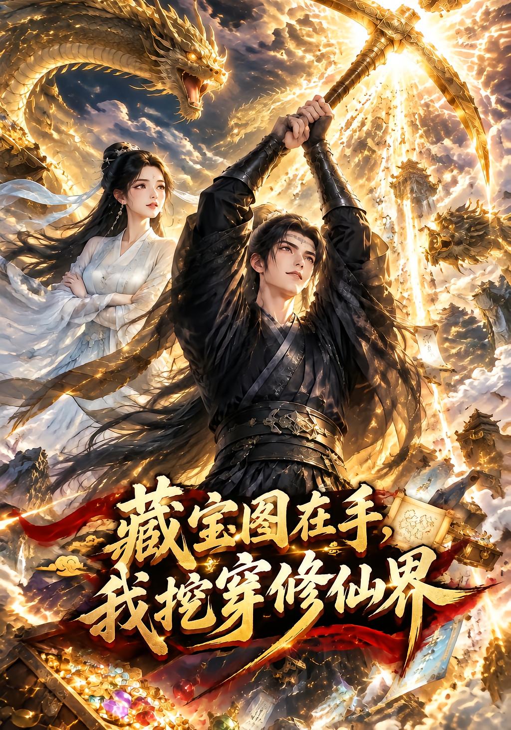 藏宝图在手，我挖穿修仙界