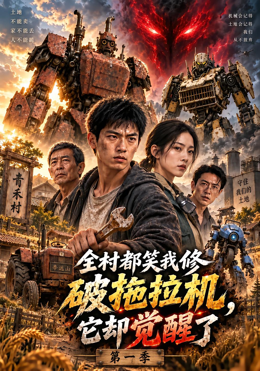 全村都笑我修破拖拉机，它却觉醒了