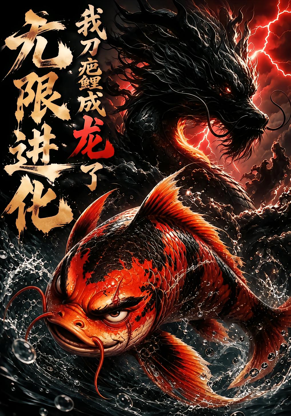 无限进化，我刀疤鲤成龙了