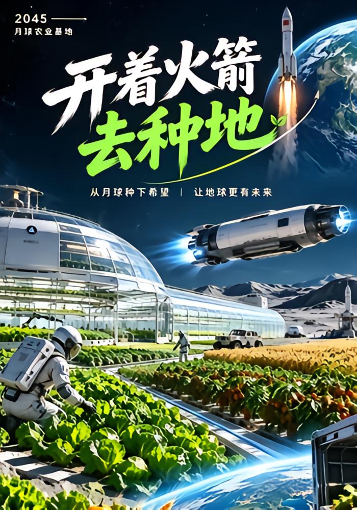 开着火箭去种地