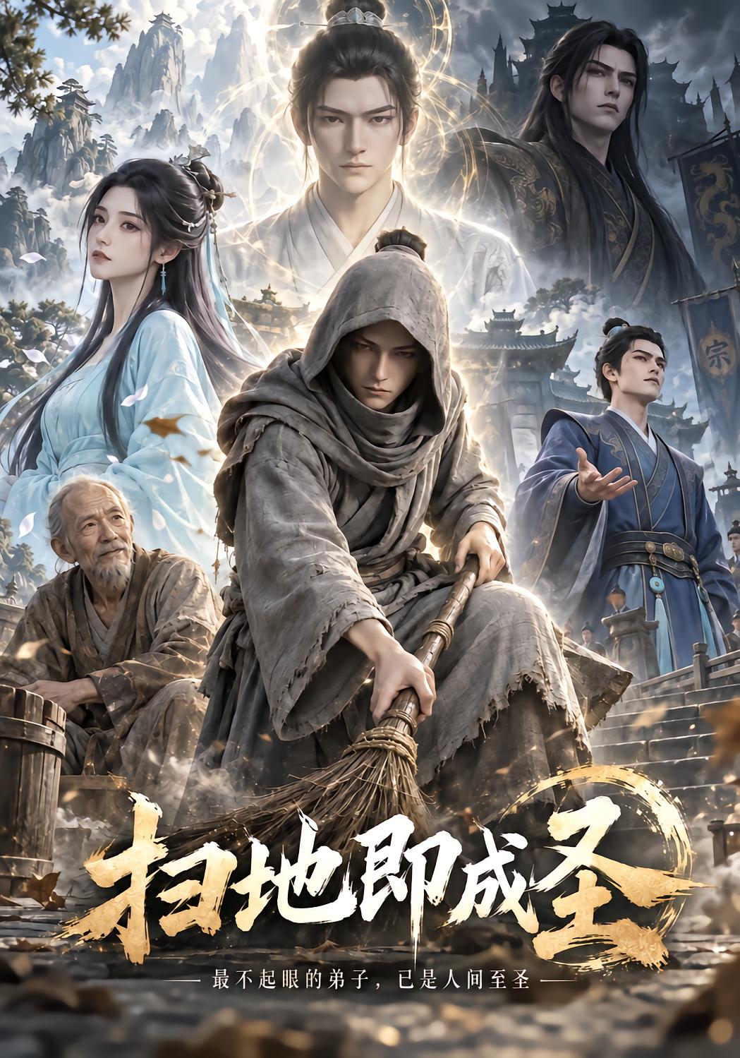 扫地即成圣