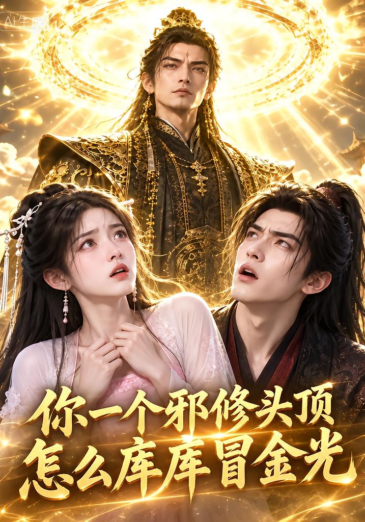 你一个邪修头顶怎么库库冒金光