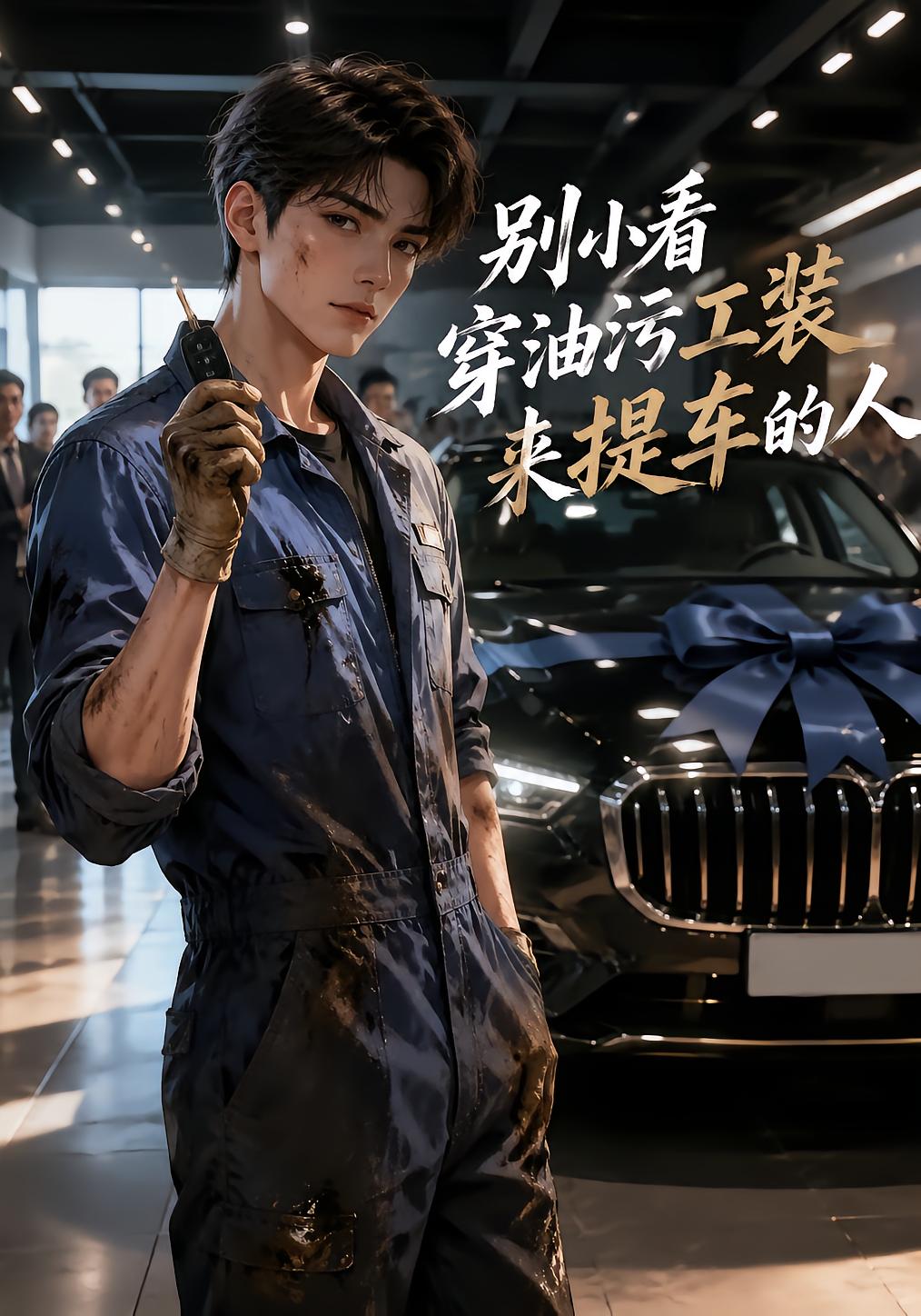 别小看穿油污工装来提车的人