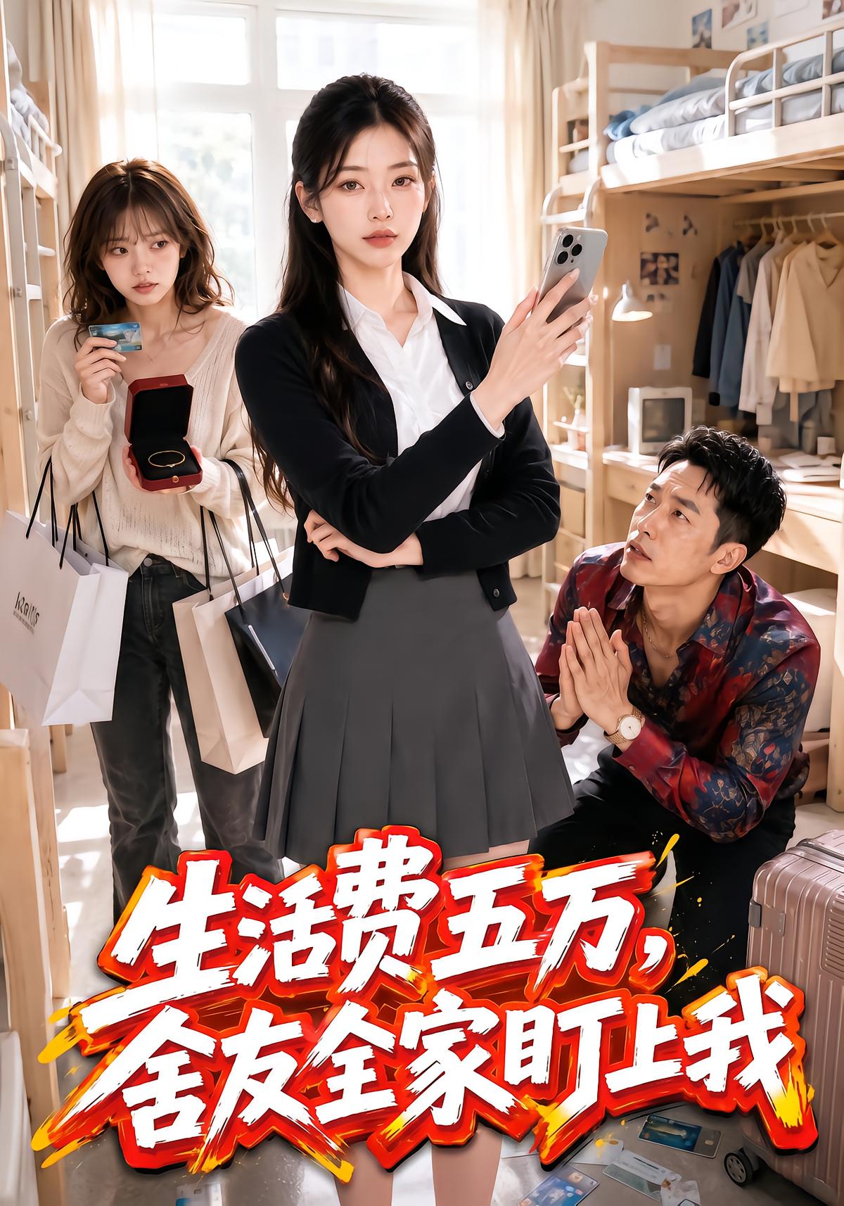 生活费五万，舍友全家盯上我