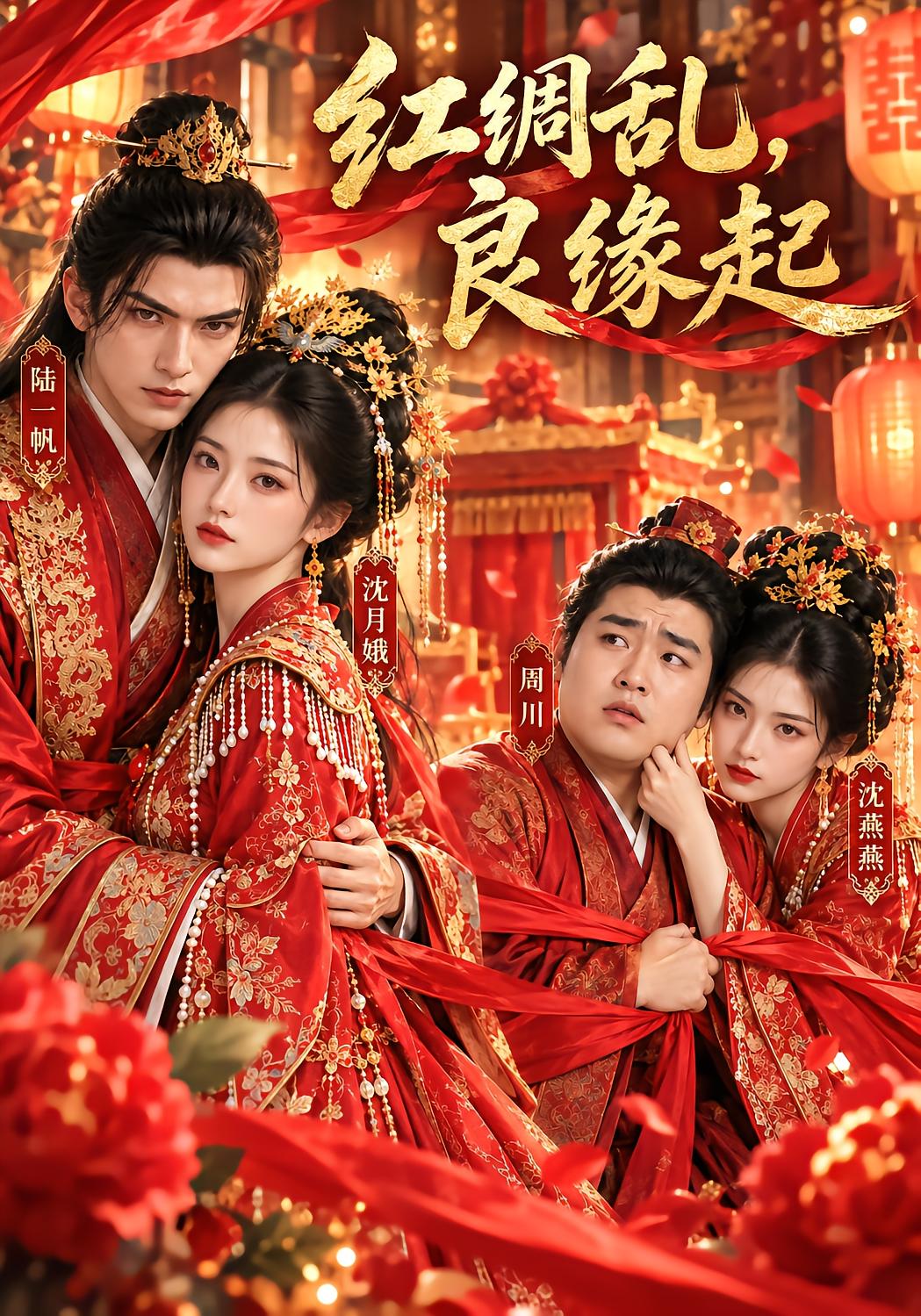红绸乱，良缘起