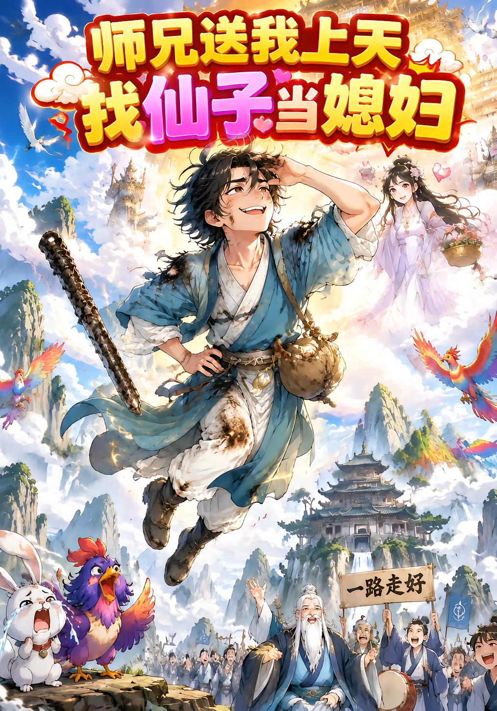 师兄送我上天找仙子当媳妇