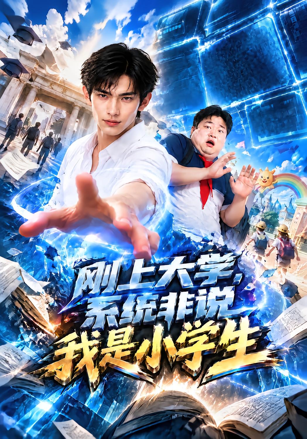 刚上大学，系统非说我是小学生