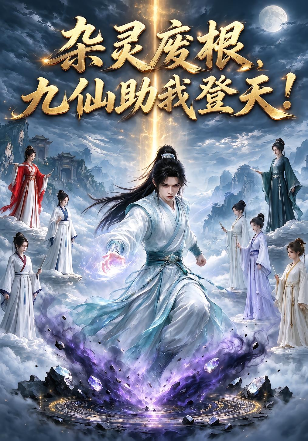 杂灵废根，九仙助我登天！