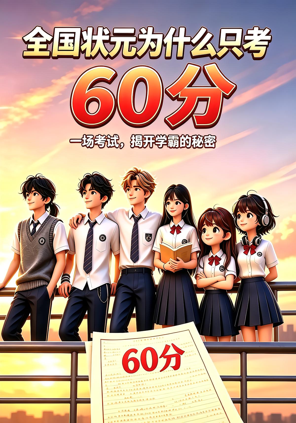 全国状元为什么只考60分
