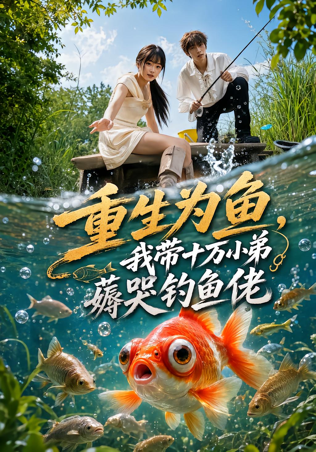 重生为鱼，我带十万小弟薅哭钓鱼佬
