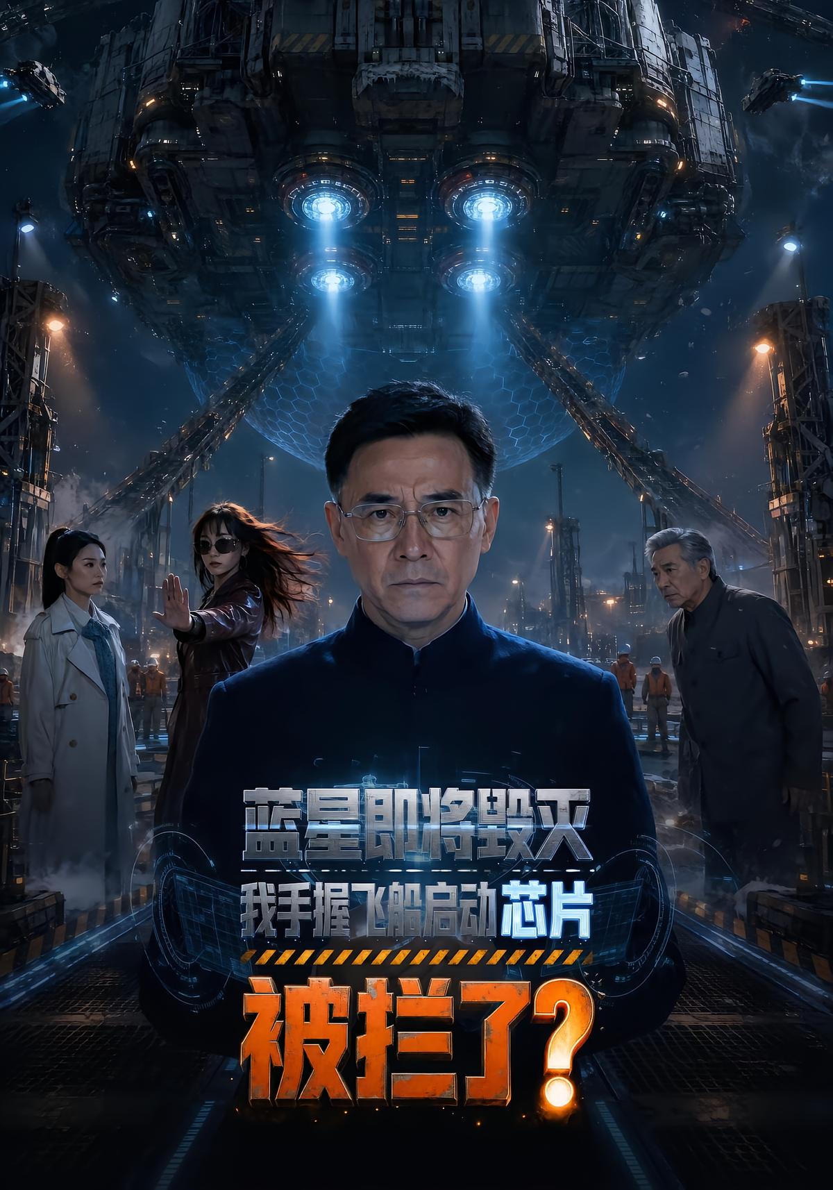 蓝星即将毁灭，我手握飞船启动芯片被拦了