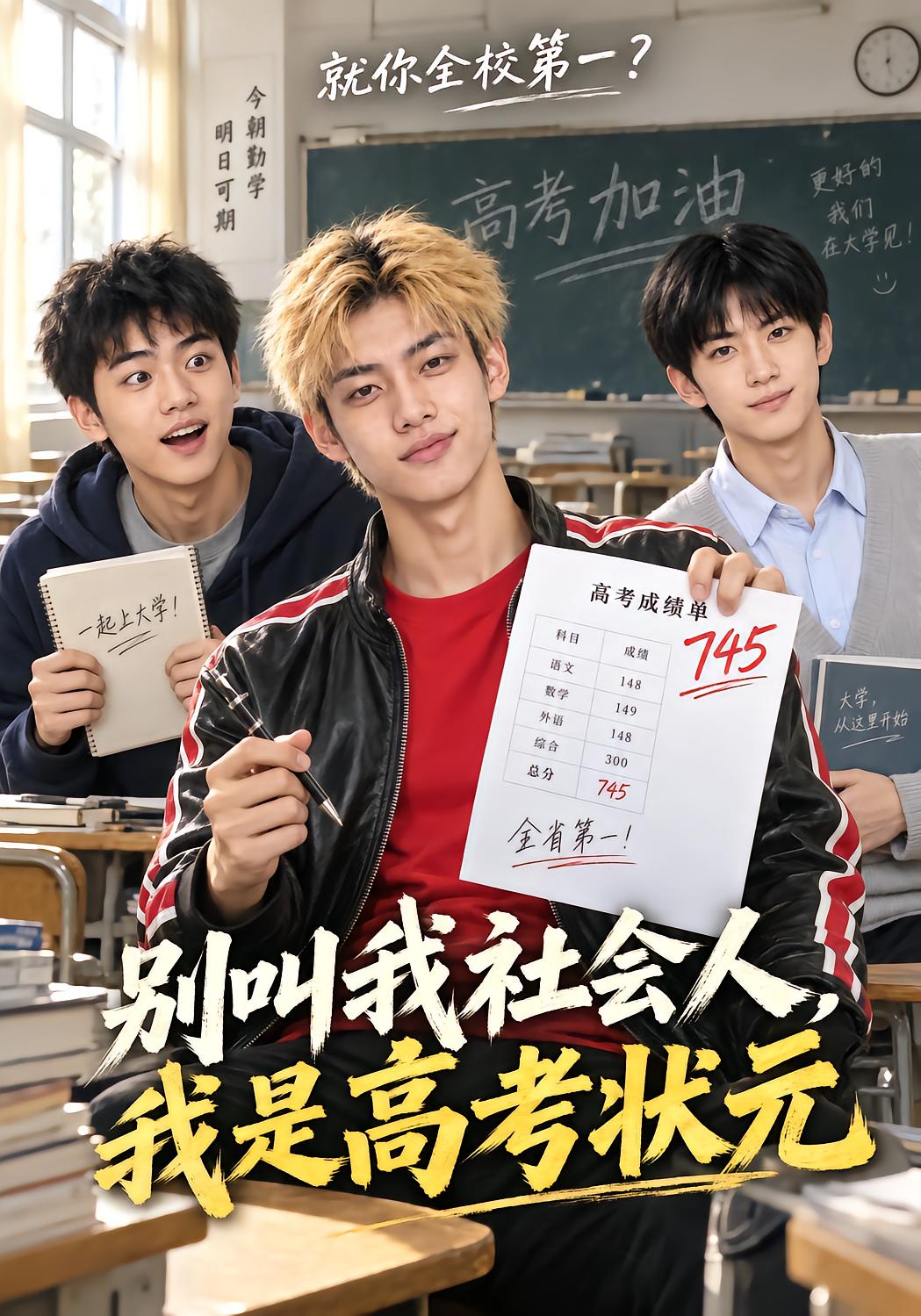 别叫我社会人，我是高考状元