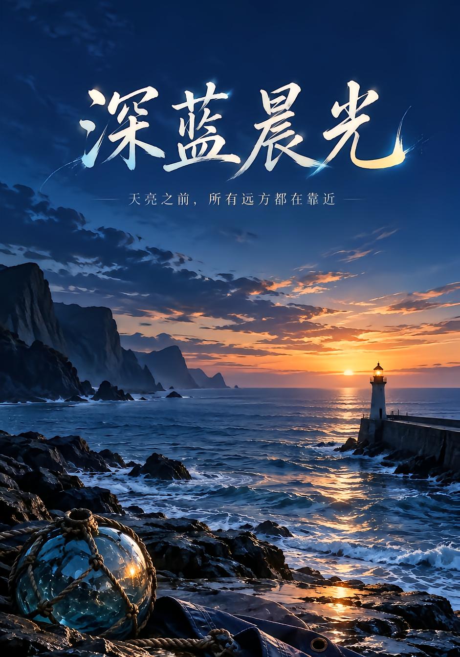 深蓝晨光