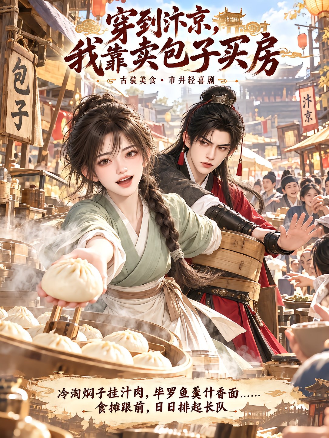 I Bought a House Selling Buns in Bianjing