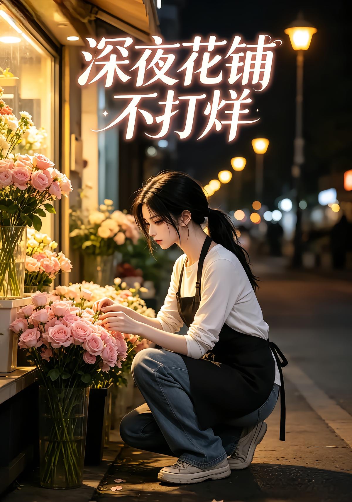 深夜花铺不打烊
