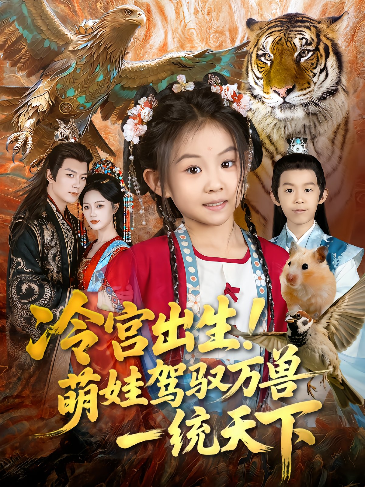 Born in Cold Palace! Cute Baby Commands Ten Thousand Beasts to Unify the World