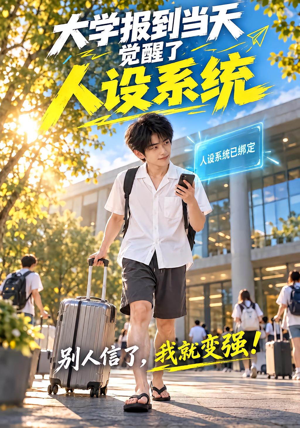 大学报到当天，觉醒了人设系统