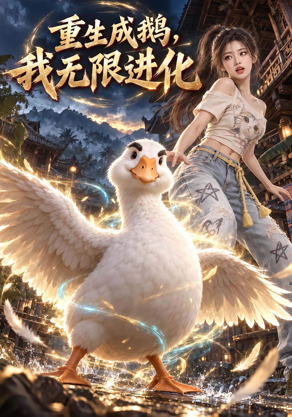 Reborn as a Goose, I Evolve Infinitely
