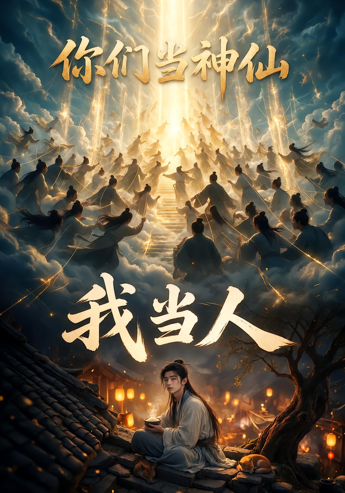 你们当神仙，我当人