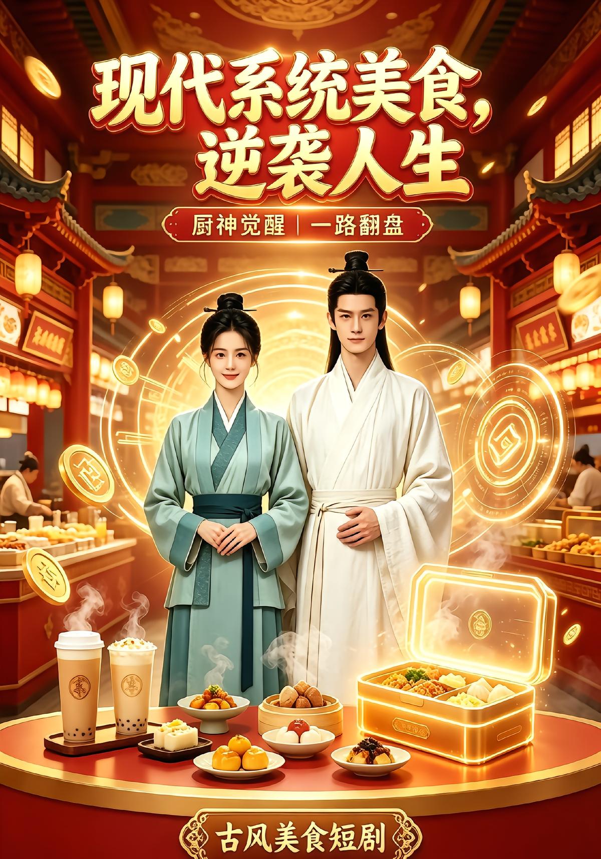 现代系统美食，逆袭人生