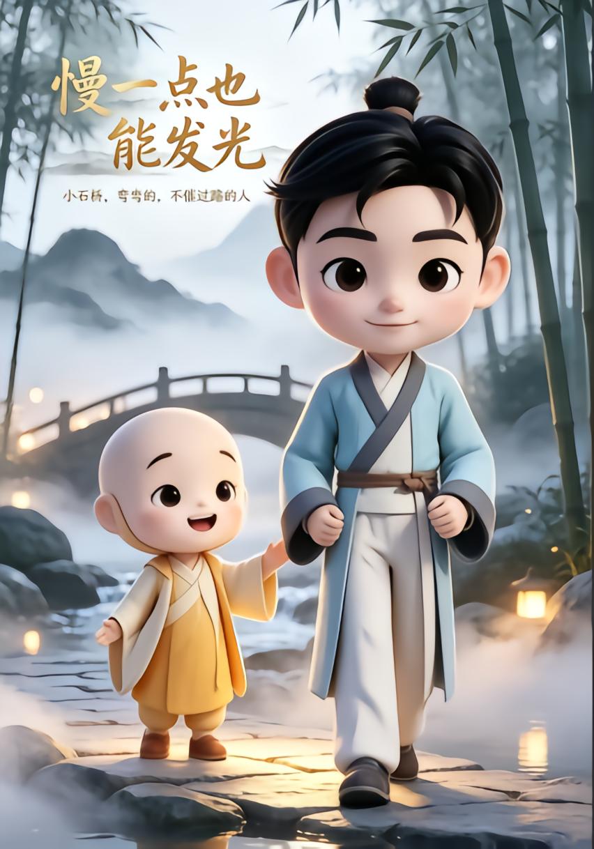 慢一点也能发光