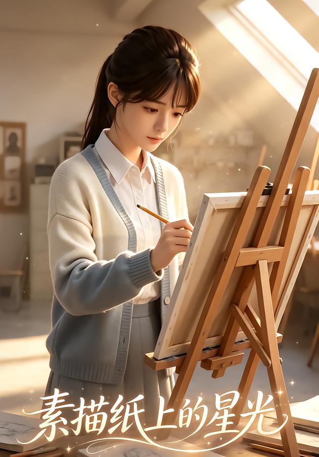素描纸上的星光