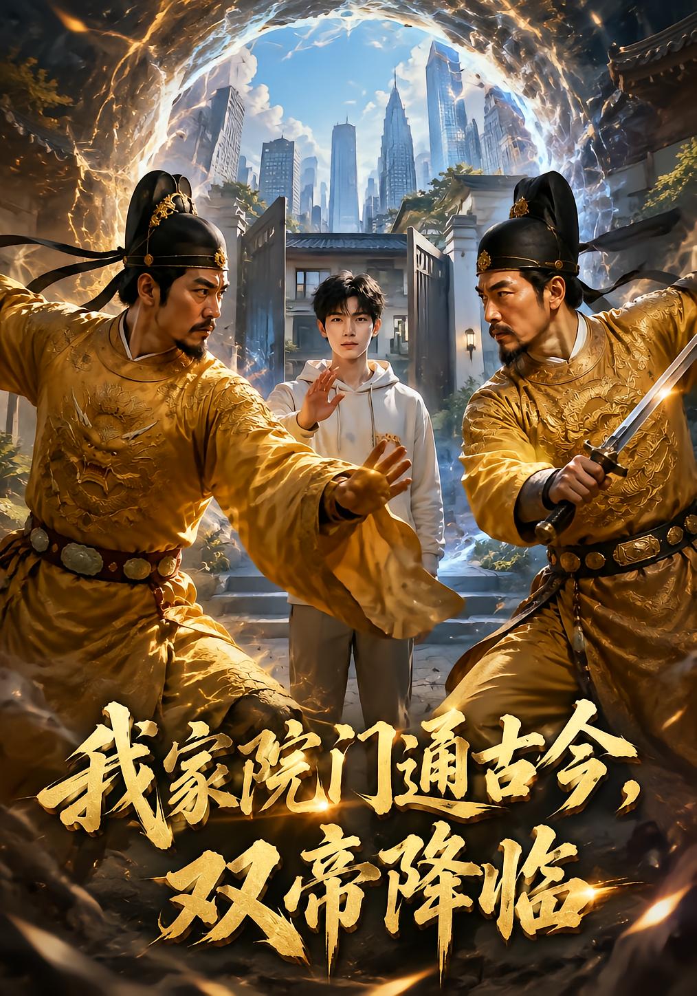 My Courtyard Connects Eras, Two Emperors Descend
