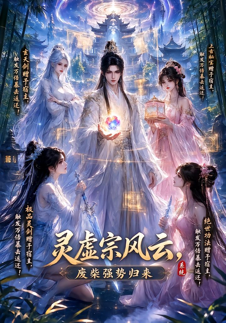 灵虚宗风云，废柴强势归来