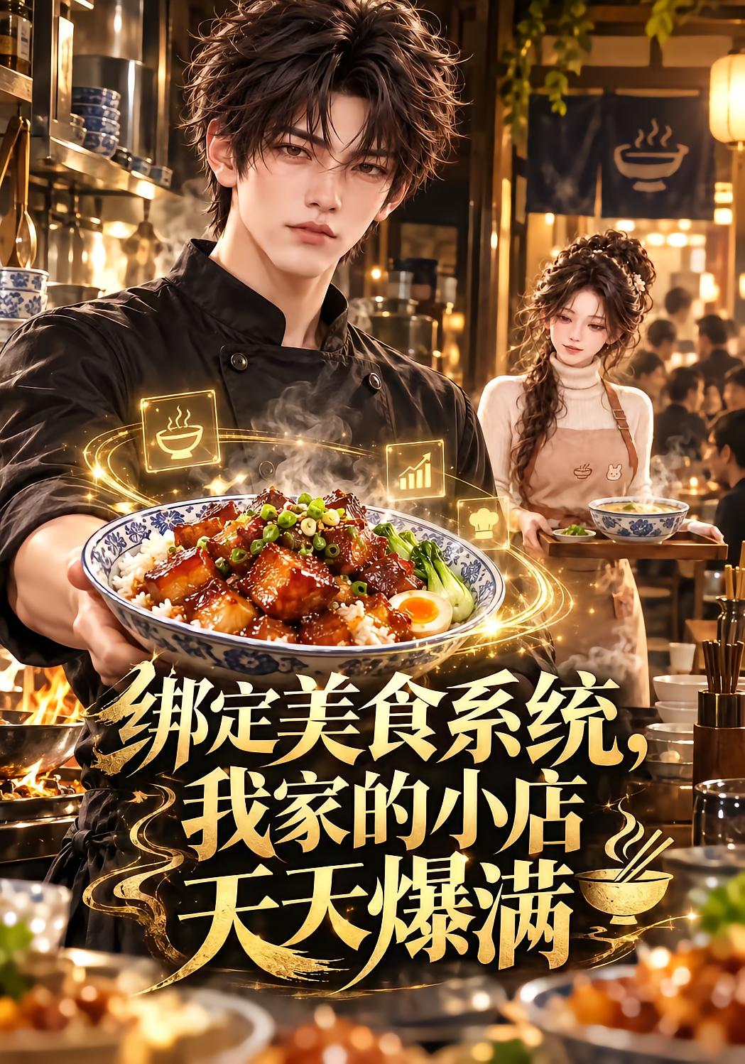 绑定美食系统，我家的小店天天爆满