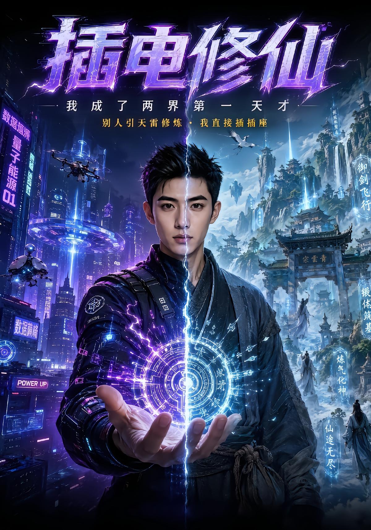Plugged-In Cultivation: I Become the First Genius Across Two Worlds