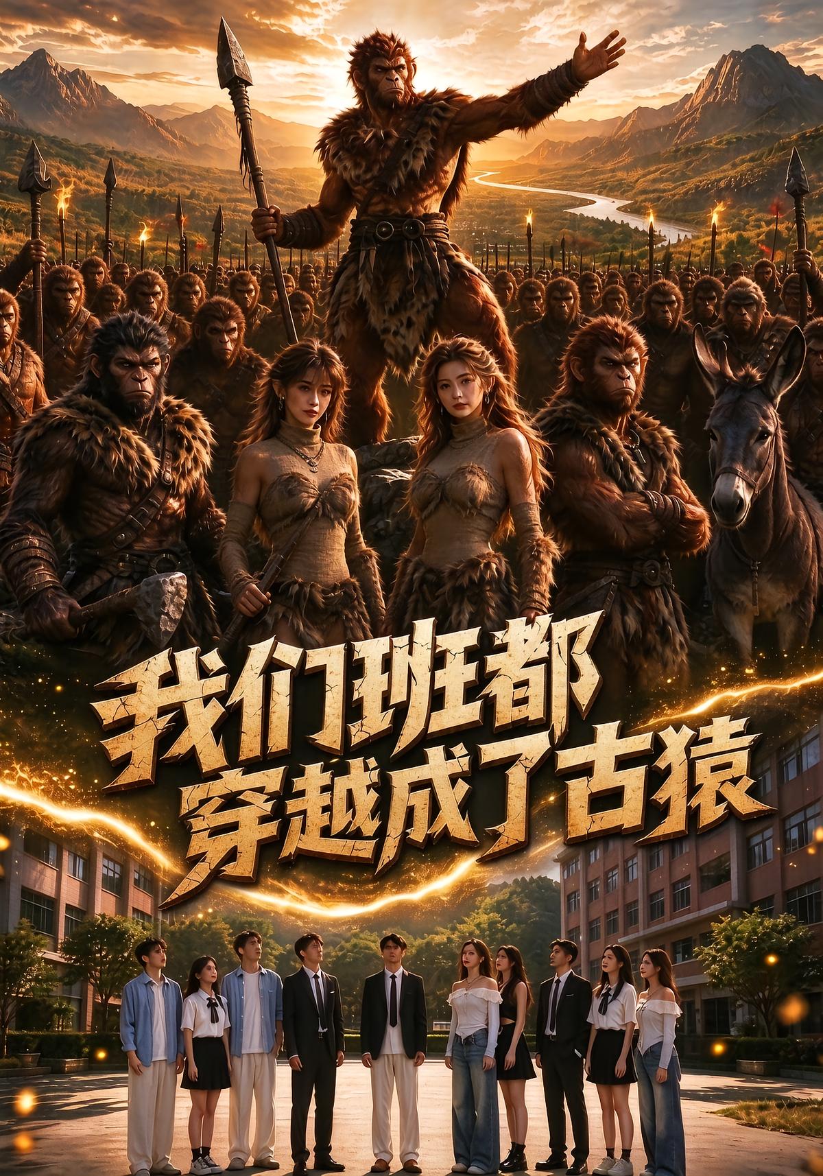 我们班都穿越成了古猿