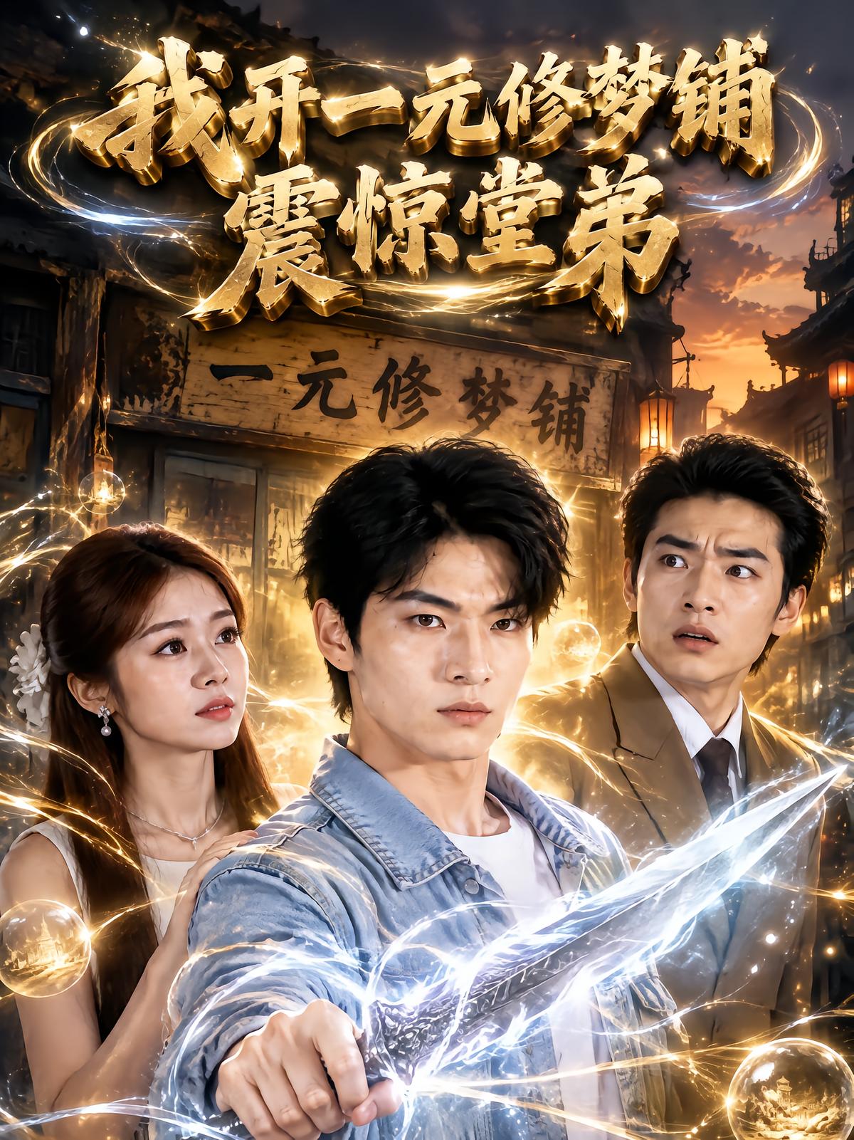 我开一元修梦铺震惊堂弟