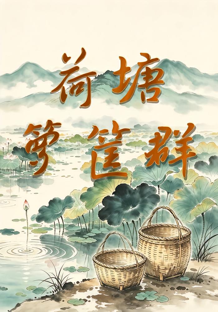 荷塘箩筐群