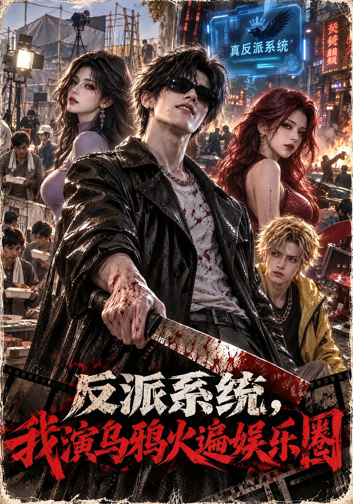 反派系统，我演乌鸦火遍娱乐圈