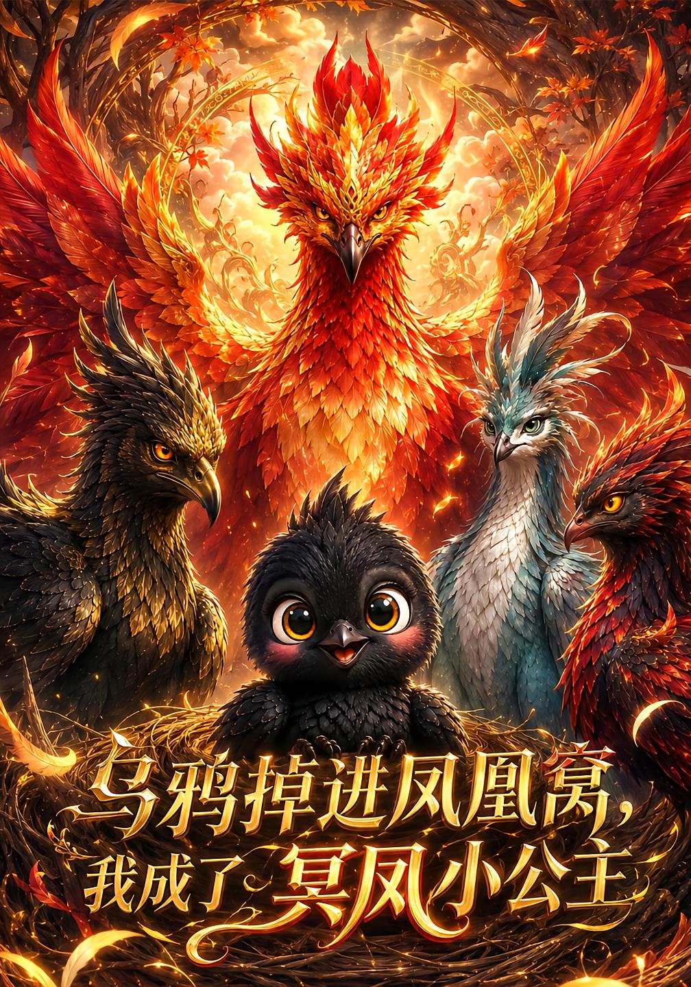 Crows in Phoenix Nest, I Become the Dark Phoenix Princess