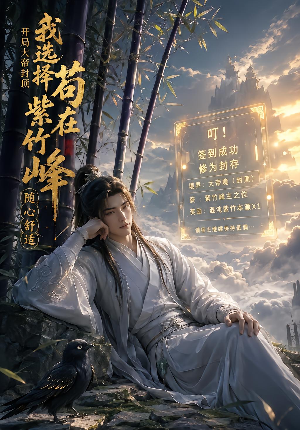 Starting as an Immortal Emperor, I Choose to Hide at Purple Bamboo Peak