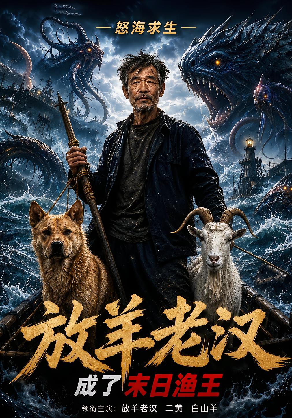怒海求生：放羊老汉成了末日渔王
