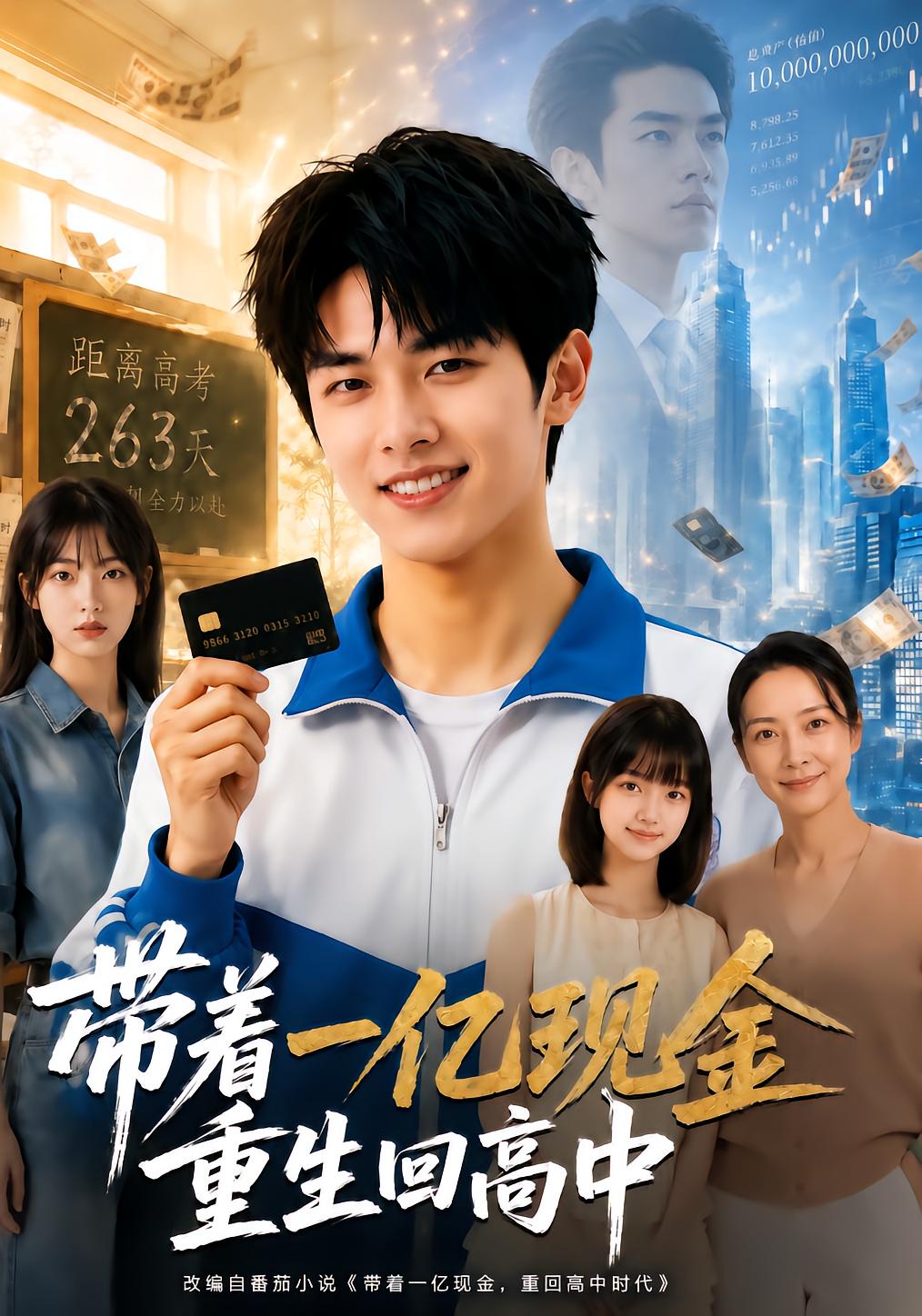 带着一亿现金重生回高中
