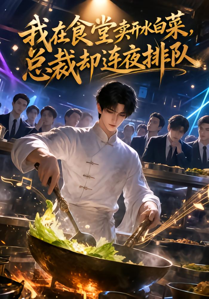 我在食堂卖开水白菜，总裁却连夜排队