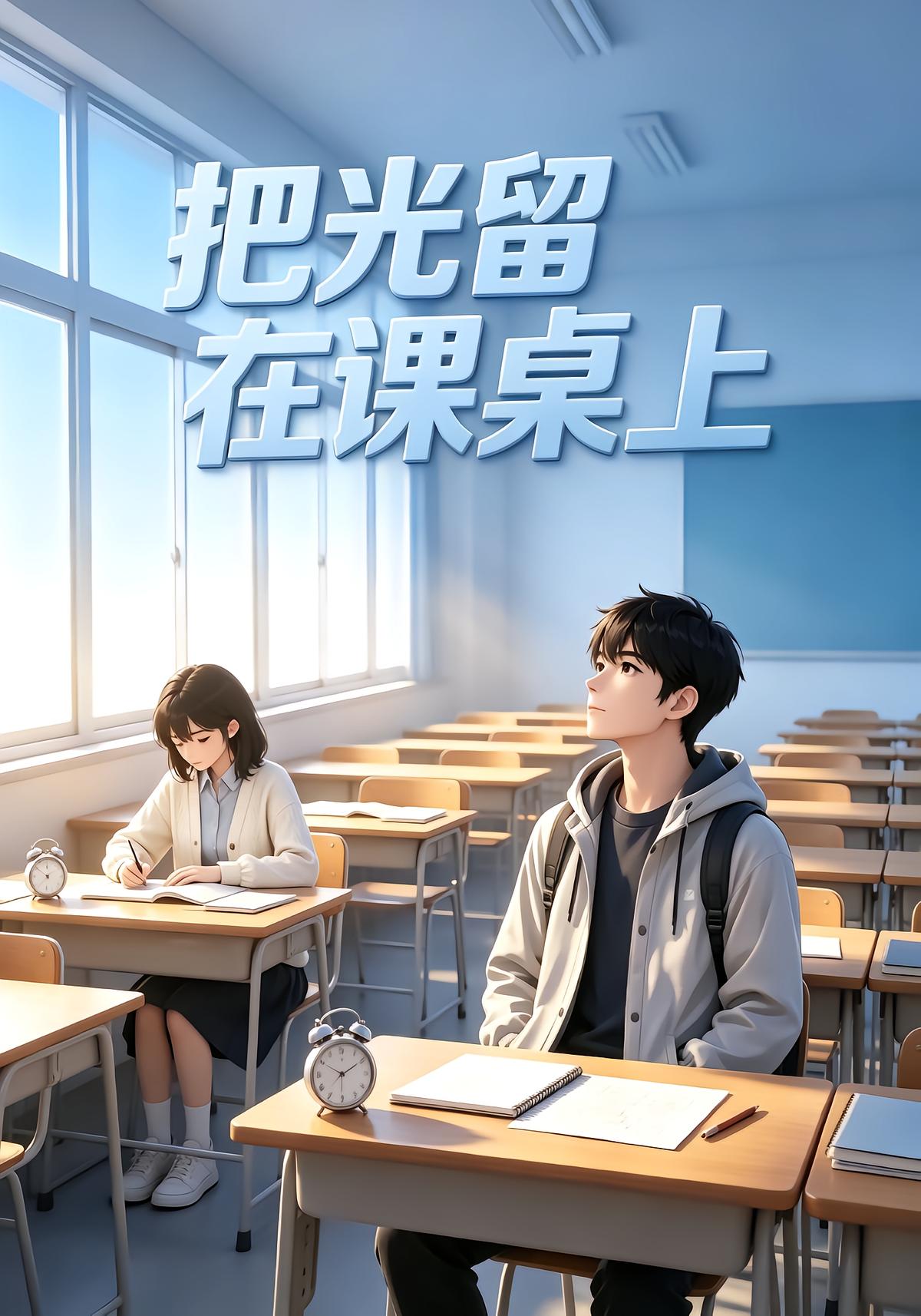 把光留在课桌上