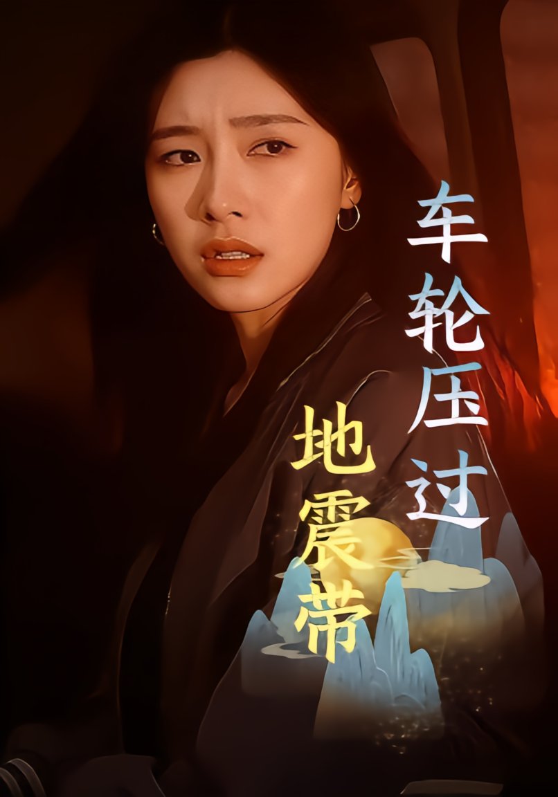 车轮压过地震带